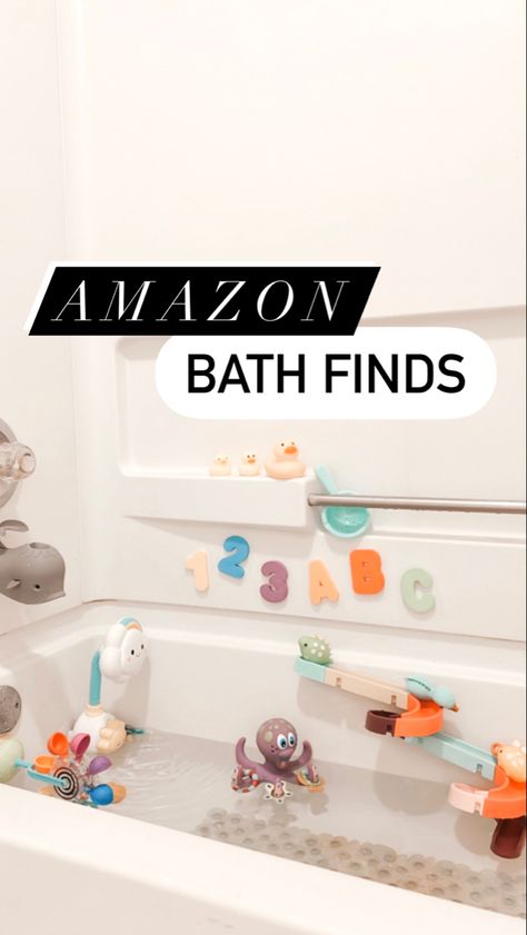 Best Bath Toys, Toddler Bathroom, Toddler Bath Time, Amazing Toys, Bath Toys For Toddlers, Best Bathtubs, Toddler Bath, Bathtub Toys, Toddler Essentials