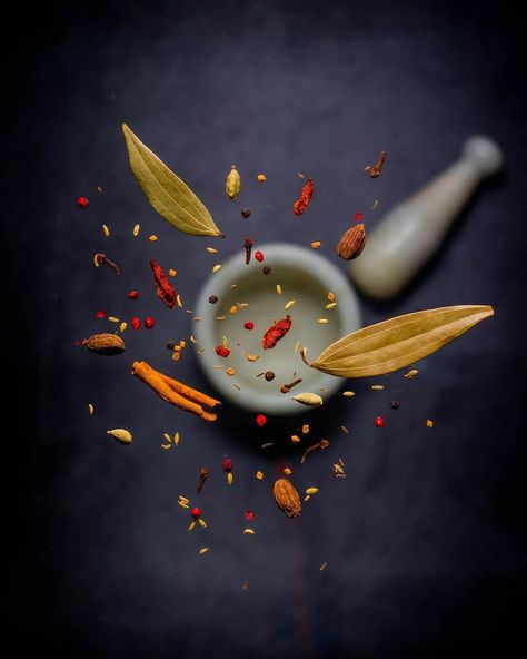 Food Background Wallpapers, Spices Photography, Food Flatlay, Photography Ideas At Home, Food Videography, Simple Camera, Levitation Photography, Food Art Photography, No Strings Attached