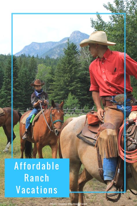 Seeking an affordable and inexpensive dude ranch vacation across the West? Ranches of the DRA offer unmatched value in dude ranch vacations for families on a budget and for those who want to save money by getting all the adventure of twice daily riding, fishing, kids programs and 3 meals a day all for one price. On top of all the excursions, these all-inclusive vacations offer a little something extra by becoming a part of the family. Vacations For Families, Dude Ranch Vacation, Affordable Family Vacations, Cheap Family Vacations, Dude Ranch Vacations, Ranch Vacation, All Inclusive Trips, Western United States, All Inclusive Vacations