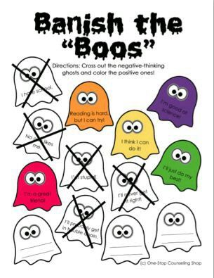 Boo Halloween Therapy Activities For Kids, Expressive Therapy, Adolescent Therapy, Therapy Interventions, Halloween Social, Social Emotional Activities, Mental Health Activities, Social Skills Groups, Counseling Lessons