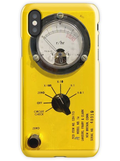 Radiation Detector, Geiger Counter, Civil Defense, Counter Design, Radiation Protection, Chernobyl, Time Machine, Survival Gear, Iphone Case Design