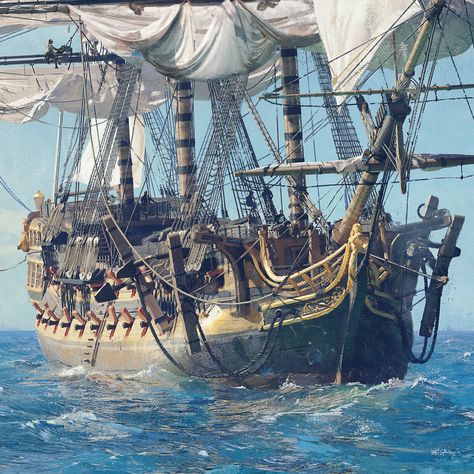 Design, Marine Artist, Uncharted 4, Marine Art, Ship Model, Pirate Ship, Royal Navy, The Expanse