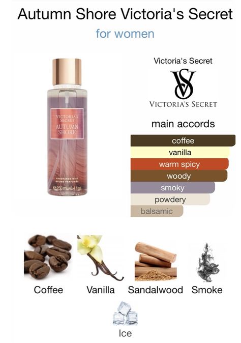 Victoria Secret Autumn Shore, Vanilla Coffee Perfume, Fall Parfum For Women, Best Woody Perfumes For Women, How To Smell Like Vanilla And Coffee, Autumn Perfumes For Women, Woody Perfume For Women, How To Smell Like Coffee, Fall Fragrances For Women