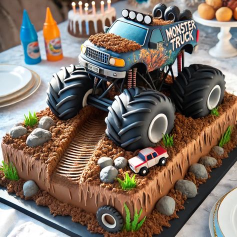 Monster-Truck-Birthday-Cake-Images-6.webp 1,024×1,024 pixels Monster Truck Arena Cake, Monster Truck Bday Cake, Monster Truck Birthday Party Cake, Megladon Monster Truck Birthday Party, Monster Truck Theme Cake, Monster Truck Theme Birthday Party Food, Birthday Cake 5 Boy, Pastel Monster Truck, Monster Truck 5th Birthday Party Ideas