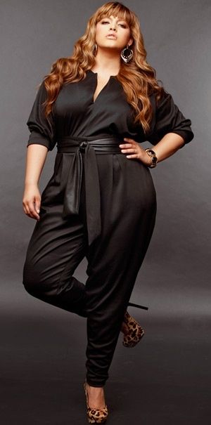 Fashion Weeks, Xl Mode, Look Plus Size, Full Figure Fashion, Big Girl Fashion, Looks Black, Plus Size Beauty, Plus Size Jumpsuit, Plus Size Fashion For Women