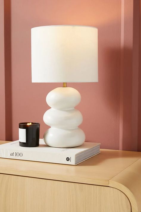 9 Ceramic Lamps to Make Any Room Feel Like a Modern Art Museum | Apartment Therapy Table Lamp Design, Unique Ceramics, Ceramic Lamp, Ceramic Table Lamps, Ceramic Table, Decor Lighting, Decoration Design, New Room, 인테리어 디자인