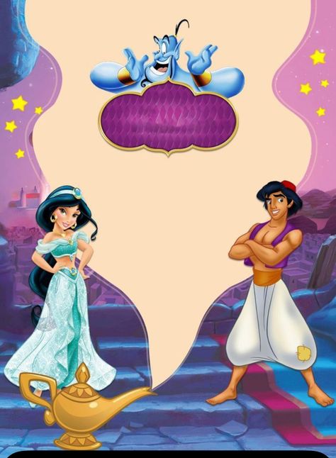 Aladdin Invitation, Jasmine Invitation, Princess Jasmine Party, Aladdin Birthday Party, Princess Jasmine Birthday Party, Princess Jasmine Birthday, Aladdin Party, Jasmine Party, Walt Disney Princesses