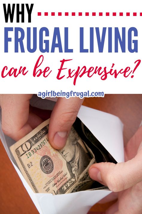 Why Frugal Living Can Be Expensive - A Girl Being Frugal Frugal Living Tips, Penny Pinching, Frugal Girls, Debt Repayment, Frugal Lifestyle, Monthly Expenses, Spending Habits, Let's Chat, Saving For Retirement