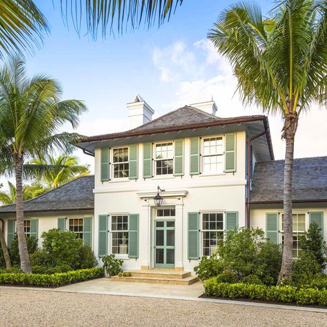 Caribbean Colonial Architecture, Caribbean Style Homes, West Indies House, West Indies Architecture, West Indies Home, Colonial Revival Architecture, Gil Schafer, Tropical Colonial, West Indies Style