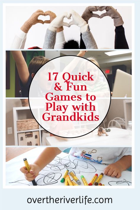 Fun With Grandkids Ideas, Activities With Grandkids, Games To Play With Grandkids, Grandkids Sleepover Ideas, Activities To Do With Grandkids, Grandparents Day Games Preschool, Things To Do With Your Grandma, Fun Things To Do With Grandkids, Sleepover At Grandmas House