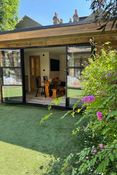 This stunning creative art studio was designed for the entire family to use, offering a fabulous break away space away from the main house.⁠ Also designed to host overnight guests, it features a cosy lounge area, kitchenette, shower, washroom with WC and full hard-wired internet connectivity. ⁠See our website for details and more images on this gorgeous multi-use garden room. ⁠ #intothegardenroom #artstudios #creativestudio #gardencabin Garden Annexe, Garden Annexe Guest Houses, Garden Rooms, Indoor Garden Rooms, Insulated Garden Room, Garden Room Ideas, Cosy Lounge, Garden Cabins, Summer House Garden