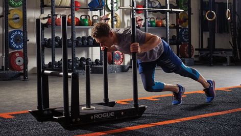 Sled Push Workout, Sled Workout, Sled Push, Ladder Workout, Run Workout, Calorie Workout, Push Workout, Flat Stomach Workout, Core Strengthening