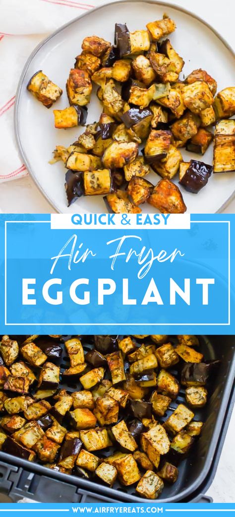 Eggplant And Zucchini Recipes Air Fryer, Eggplant In Airfryer, Air Fryer Greek Recipes, Aubergine Recipe Air Fryer, Eggplant Fries Air Fryer Recipes, Eggplant Recipes Airfryer, Cooking Eggplant Best Way To, Eggplant Recipes Easy Air Fryer, Brinjal Recipes Air Fryer