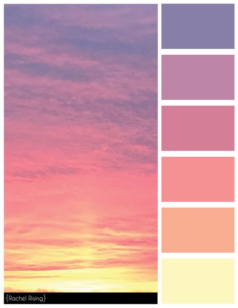 Full Sunset Color Scheme #colorscheme Sunset Color Palette, Sunrise Colors, Sunset Color, Sunset Colors, Wildflower Wedding, Glam Wedding, Color Inspo, Color Blending, Color Swatches