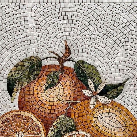 designboom magazine on Instagram: "mosaic artist @lady_0nyx shares the methodical process for creating this intricate work, with its clean lines and vibrant shading 🍊  #designboom #mosaic #art #process" Square Mosaic Patterns, Mosaic Graphic Design, Roman Mosaic Art, Mosaic Drawing, Instagram Mosaic, Modern Mosaic, Mosaic Inspiration, Roman Mosaic, Mosaic Tile Art