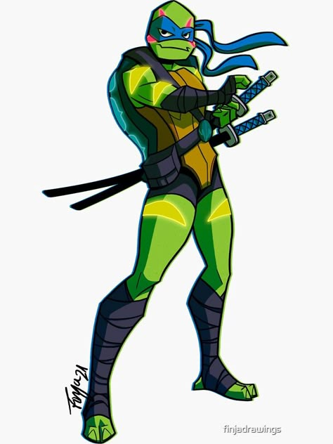 "RotTMNT Leo Hamato - Leader" Stickerundefined by finjadrawings | Redbubble Rise Leo, Rottmnt Leo, Music Rules, Ninja Turtles Art, Movie Clip, Metal Music, Teenage Mutant Ninja, Teenage Mutant Ninja Turtles, Animation Series