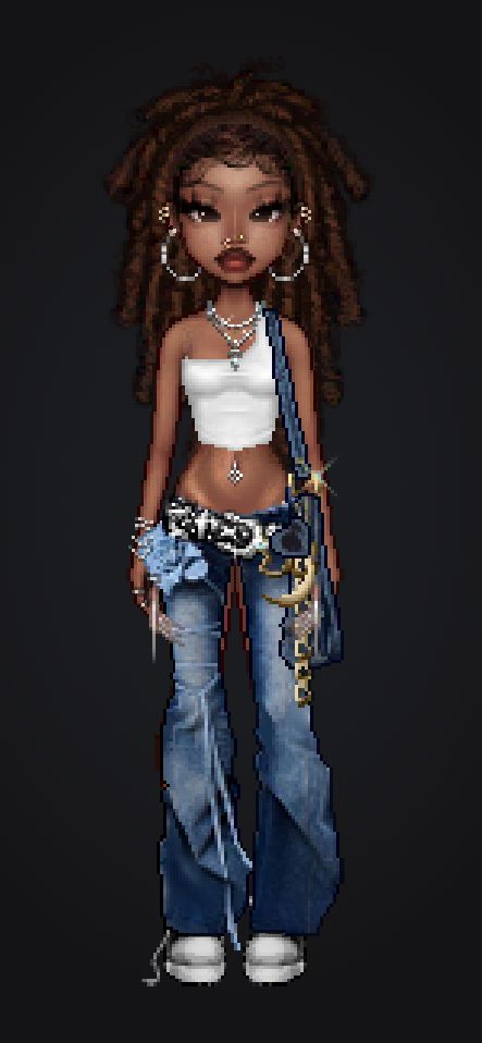 Everskies Streetwear, Sims Y2k Clothes, Everkies Fits Y2k, Everskies Outfits Id Code, Y2k Fashion Skirts, Everskies Fairy, Everskies Hair, Everskies Baddie, Bratz Outfit Ideas