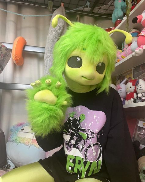 Led Fursuit, Snail Fursuit, Mlp Fursuit, Bug Fursuit, Alien Fursuit, Alien Fursona, Fursuit Accessories, Kigurumi Fursuit, Realistic Mermaid