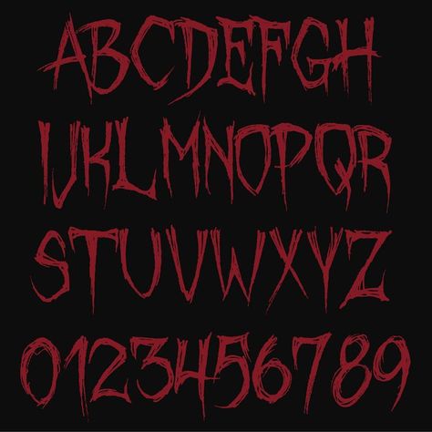 Ghost Font Alphabet, Horror Font Alphabet, Scary Fonts Alphabet, Spooky Fonts Alphabet Halloween, Spooky Fonts Alphabet, Scary Lettering, Letras Dark, Creepy Alphabet, Creepy Lettering.https://www.pinterest.com/ratapolaca/dibujos Ghost Font Alphabet, Halloween Font Alphabet, Horror Font Alphabet, Scary Fonts Alphabet, Writing Styles Alphabet, Spooky Fonts Alphabet, Demon Font, Scary Lettering, Creepy Alphabet