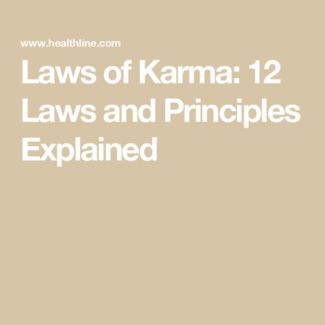 Laws of Karma: 12 Laws and Principles Explained Laws Of Karma, 12 Laws Of Karma, Law Of Karma, Everything Is Energy, Bad Thoughts, Energy Healing Spirituality, Let It Flow, Daily Meditation, Cause And Effect