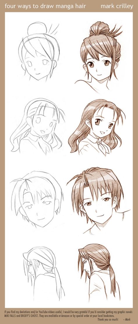 How To Draw Anime, Manga Tutorial, Manga Hair, Boy Hair, Draw Manga, Drawing Hair, Hair Drawing, Draw Anime, Anime Hair