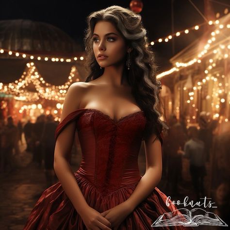 Scarlet Dragna, Legend Caraval Fanart, Caraval Trilogy, Scarlett Dragna, Female Book Characters, Caraval Book, Stephanie Garber, Book Fanart, Scarlett Dresses