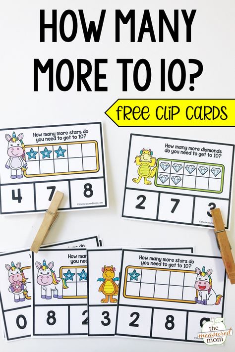 Making Ten Activities, Preschool Math Curriculum, The Measured Mom, Measured Mom, Making Ten, Kindergarten Math Activities, Center Activities, Ten Frame, Math Activities Preschool