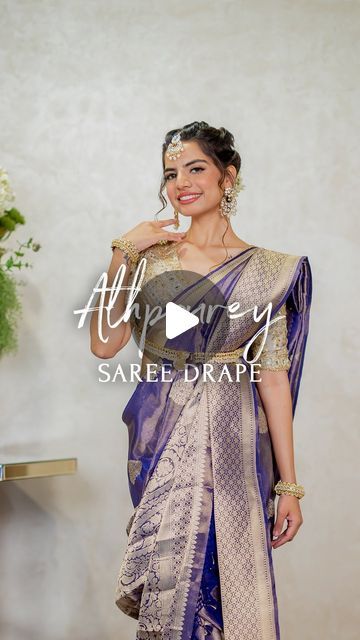 Ceremony Dress For Women, Bengali Bride Saree Draping, Banarsi Saree Draping Style, Modern Saree Draping Styles, Traditional Bengali Saree Look, Saree Dropping Ideas, Front Pallu Saree Draping, Bengali Drape, Bengali Style Saree