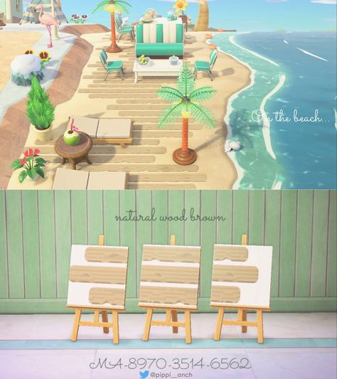 Cottagecore Animal Crossing, Animal Crossing Qr Codes, Beach Path, Animal Crossing 3ds, Ac New Leaf, Animal Crossing Funny, Animal Crossing Guide, Island Theme, Animal Crossing Wild World