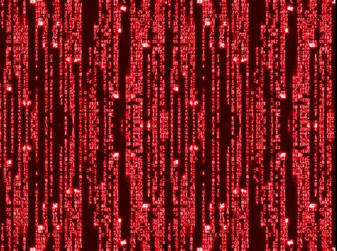 Red Matrix Code Wallpaper. It's a funny idea. I found this with Google. Why not? What do you think about it? Red Coding Aesthetic, Red Technology Aesthetic, Robot Aesthetic Red, Red Futuristic Aesthetic, Red Tech Aesthetic, Red Robot Aesthetic, Ultrakill Aesthetic, Red Cyberpunk Aesthetic, Red Webcore