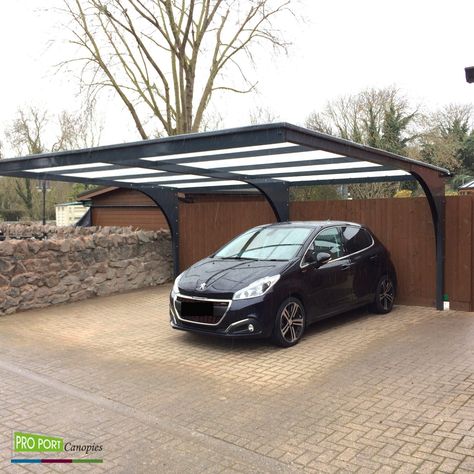 Car Shed Ideas, Modern Car Port, Car Port Ideas, Cantilever Carport, Carport Design, Canopy Carport, Car Porch Design, Modern Carport, Garage Extension