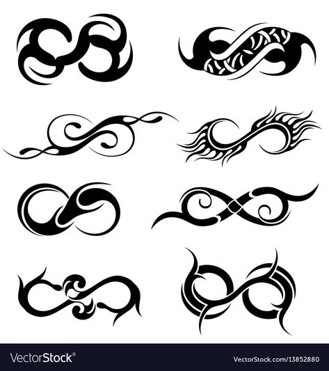 Infinity Tattoos, Minimalist Tattoo Couple, Infinity Symbol Art, Double Infinity Tattoos, Infinity Sign Tattoo, Love Symbol Tattoos, Infinity Symbol Tattoo, Couple Design, Half Sleeve Tattoos For Guys