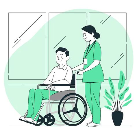 Nurse Vectors & Illustrations for Free Download | Freepik Hospital Wheelchair, Hospital Patient, Physical Therapy Student, Doctor Hospital, Medical Health Care, Png Illustration, Free To Use Images, Ocean Quotes, Medical Health