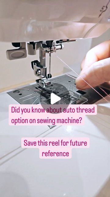 Sewing Classes for Beginners in Perth - for adults and kids on Instagram: "Automatic threader is a great feature to have and look for in sewing machines. Most of modern machines would likely have one. They can save you time and frustration, but not all are created equal. Some of them are easier to use and it's a great helper. And some of them are so tricky to use, that quicker to thread your needle manually 😝

Save this reel for future reference, & follow us for more sewing tricks and tips.

Do you have a favorite sewing machine feature? Share in the comments below! ⬇️ #SewingTips #SewingMachine #AutomaticThreader #SewingHacks #CraftingLife #SewMuchFun"" Couture, Janome Sewing Machine Tutorials, Sewing Classes For Beginners, Sewing Machine Beginner, Modern Sewing Machines, Sewing Machine Tension, Boogie Shoes, Sew Ideas, Sewing Videos