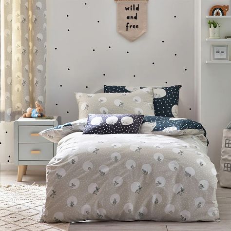 Spot Me Grey Peter Rabbit™ Duvet Cover Set | Charcoal | Peter Rabbit™ – furn.com Accent Chair Bedroom, Corner Sofa Chaise, Reversible Bedding, Bedside Table Storage, Kids Bedding Sets, Childrens Beds, Dressing Table With Stool, Wooden Bed, Peter Rabbit