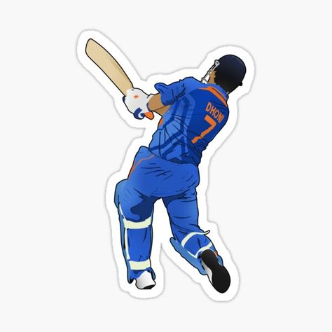 Dhoni Sticker, Cricket Theme Cake, Phone Cover Stickers, Kohli Wallpapers, Cricket Poster, Ms Dhoni Wallpapers, Virat Kohli Wallpapers, Cricket Games, Dhoni Wallpapers