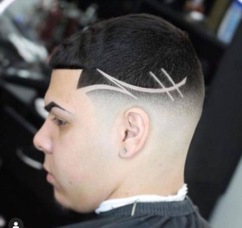 Pin on Cabelo Barber Designs In Hair, Haircut With Design, Hair Tattoo Men, Hair Designs For Boys, Boys Haircuts With Designs, Hair Tattoo Designs, Haircut Designs For Men, Fade Haircut Designs, Hair Designs For Men