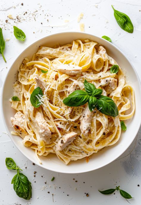 Learn How to Cook Chicken Fettuccine Alfredo Recipe For Free | Recipes You'll Love, Made Easy! Chicken Alfredo Dinner, Creamy Chicken Alfredo Pasta, Chicken Fettuccine Alfredo Recipe, Alfredo Dinner, Avocado Ice Cream Recipe, Easy Chicken Alfredo, Creamy Chicken Alfredo, Chicken Alfredo Fettuccine Recipe, Fettuccine Alfredo Recipe