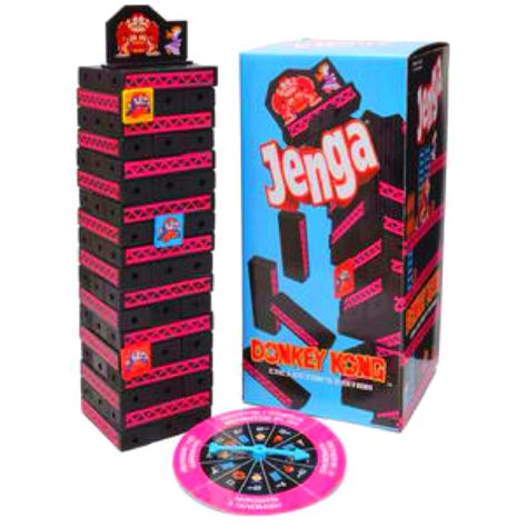 Donkey Kong Jenga. Big Bang Theory, Geek Toys, Jenga Game, Playstation Controller, Think Geek, Video Game Room, The Donkey, Donkey Kong, Novelty Items