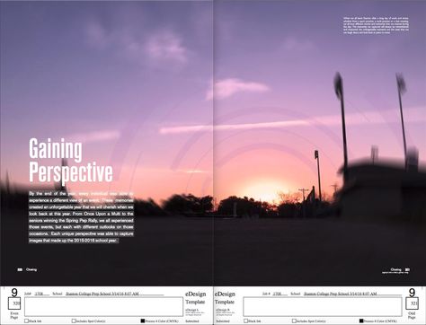 Closing Spread. #yearbook #layout #design #yearbooktheme #yearbookpage Avatar, Layout Design, Sunset Yearbook Theme, Yearbook Spreads, Yearbook Pages, Yearbook Themes, Yearbook Ideas, Yearbook, Just Amazing