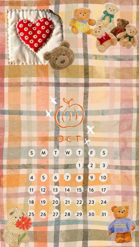 Cute, October teddy bear iPhone wallpaper Fall Bear Wallpaper, Teddy Bear Iphone Wallpaper, Bear Iphone Wallpaper, Cute Fall Wallpaper, Bear Wallpaper, Fall Wallpaper, Iphone Wallpaper, Teddy Bear, Wallpapers