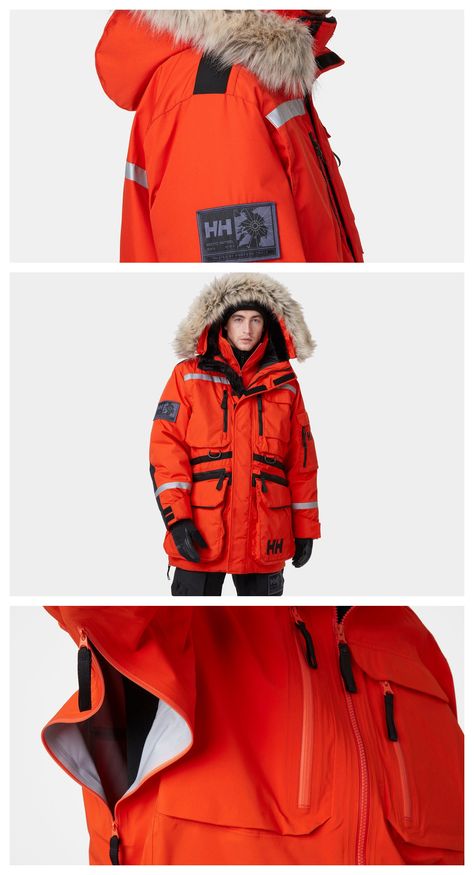 Svalbard Norway, Arctic Parka, Geographical Norway, International Design, Adventure Motorcycling, Helly Hansen, Parka Jacket, Innovative Design, Innovation Design