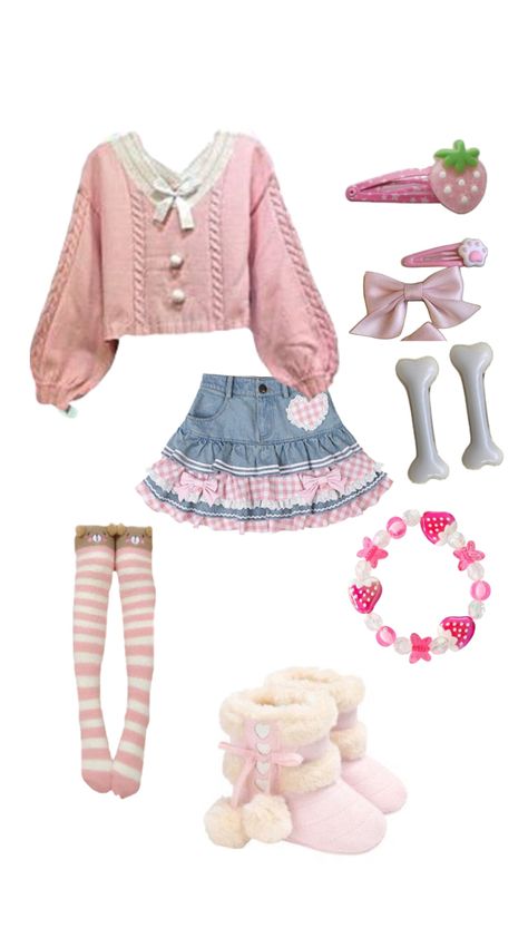 Sanrio Outfits, Types Of Clothing Styles, Kawaii Outfit Ideas, Silly Clothes, Kawaii Fashion Outfits, Really Cute Outfits, Kawaii Clothes, Girly Outfits