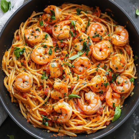 Zesty One-Pot Shrimp Pasta 🍤🍝 Ingredients: 1 lb shrimp, peeled and deveined 12 oz pasta (like linguine or spaghetti) 3 cups chicken or vegetable broth 1 cup cherry tomatoes, halved 1 bell pepper, diced 4 cloves garlic, minced 1 tsp red pepper flakes (adjust to taste) 1 lemon, zested and juiced 2 tbsp olive oil Salt and pepper to taste Fresh parsley, chopped (for garnish) Grated Parmesan cheese (optional) Instructions: Heat olive oil in a large pot over medium heat. Add the minced garlic and r... Potted Shrimp, 3 Cup Chicken, Pasta Ingredients, Vegetable Broth, Shrimp Pasta, Tasty Bites, Linguine, Bell Pepper, Parmesan Cheese