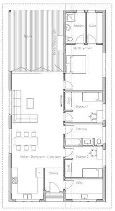 Three Bedroom Two Bath Open Floor Plan, Open Concept 2 Bedroom Floor Plan, Open Plan 3 Bedroom House Plans, Three Bed Two Bath House Plans, 2floor House Plan, 3 Bedroom Open Concept House Plans, Open Floor Plan 3 Bedroom 2 Bath, 1350 Sq Ft House Plans 3 Bedroom, Floor Plan 3 Bedroom 2 Bath