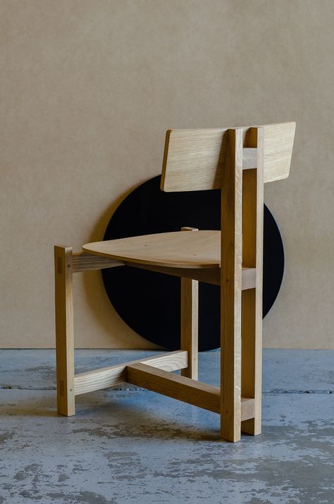 Wooden Chairs Diy, Wooden Chair Design, Wood Chair Diy, Modern Rustic Furniture, Wood Chair Design, Chair Design Wooden, Kursi Bar, Woodworking Basics, Amazing Woodworking