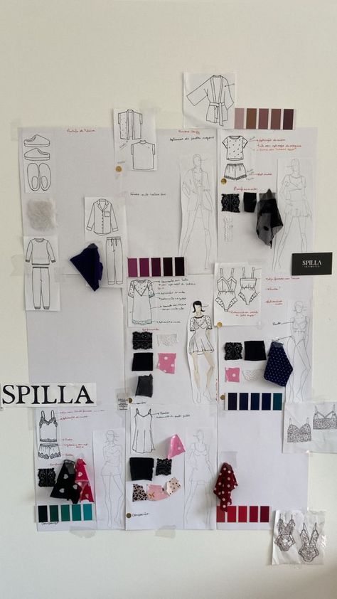 Fashion Sketchbook Inspiration, Fashion Design Classes, Fashion Dream Job, Fashion Designer Studio, Fashion Design Books, Fashion Drawing Sketches, Fashion Drawing Tutorial, Design Moda, Fashion Design Patterns