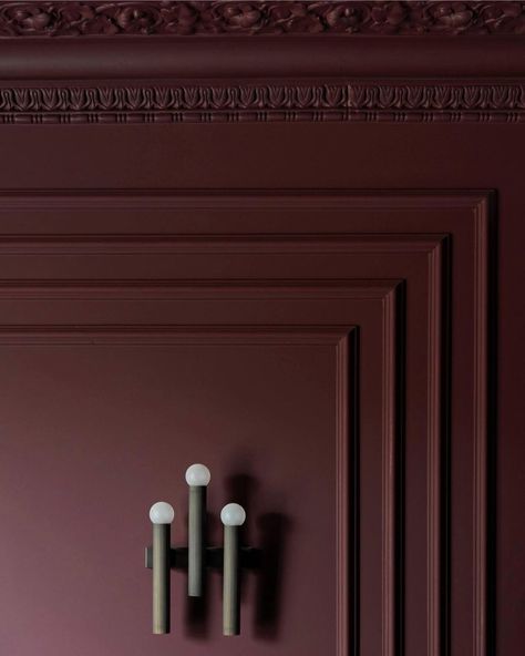 Burgundy Master Bed, Cordial Sherwin Williams, Red Brown Wall Color, Maroon Wall Color, Burgundy Brown Paint Color, Dark Rust Paint Color, Red Painted Room, Oxblood Paint Color, Speakeasy Paint Colors