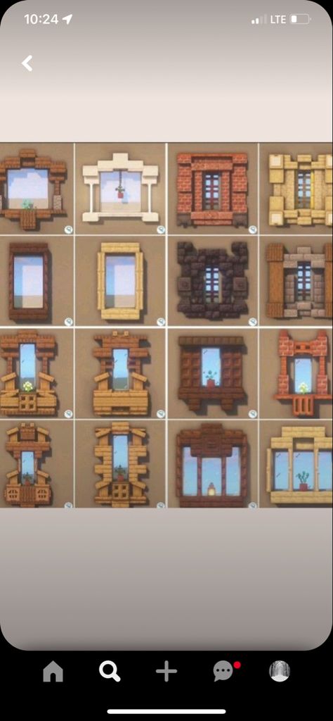 Minecraft House Window Ideas, Cool Minecraft Window Designs, Minecraft Villager House Blueprints, Minecraft Exterior Design House, Door Ways Minecraft, Minecraft 2x2 Window Ideas, Minecraft Small Windows Design, Minecraft Detailed Houses, Front Door Minecraft Ideas