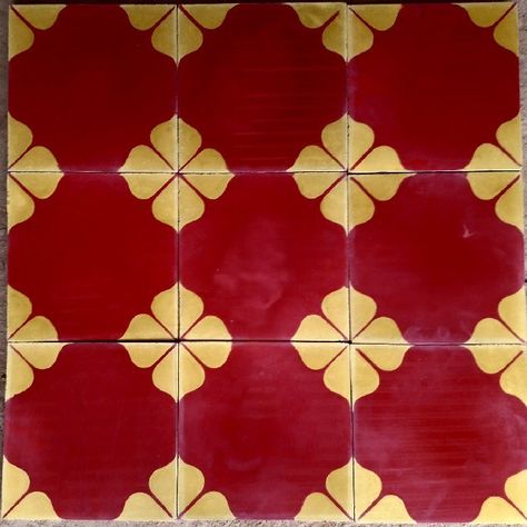 Four leaves athangudi tile Athangudi Tiles Flooring Texture, Athangudi Tiles Pattern, Athangudi Tiles Texture, Colonial Flooring, Athangudi Tiles, Tiles Inspiration, Traditional Design Living Room, Business Lounge, Indian Home Design